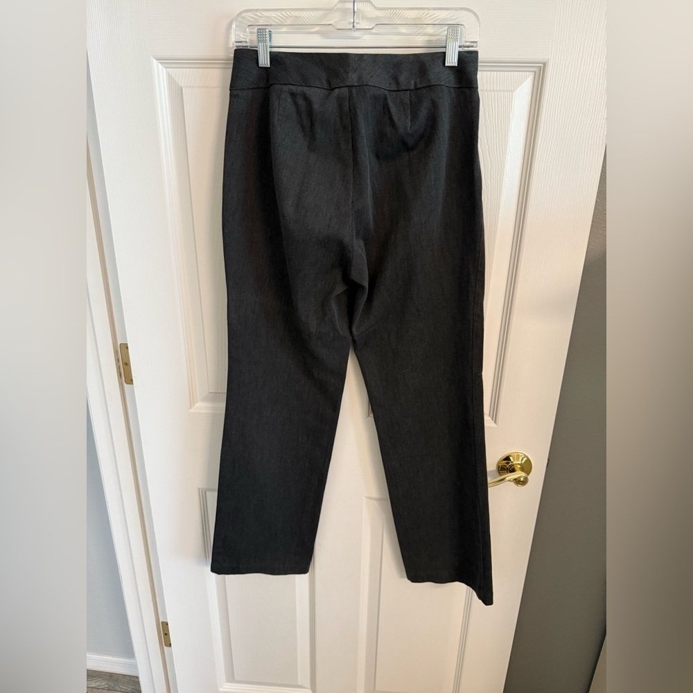 Women’s Dockers Ideal Fit Charcoal Gray Dress Pants Size 4 Short - Picture 2 of 7